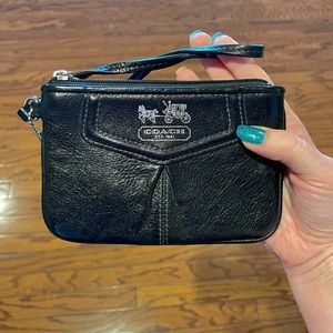 Coach Leather Wristlet